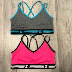 ❤️ Set of 2 STARTER Sports Bras with Criss-Cross Backs